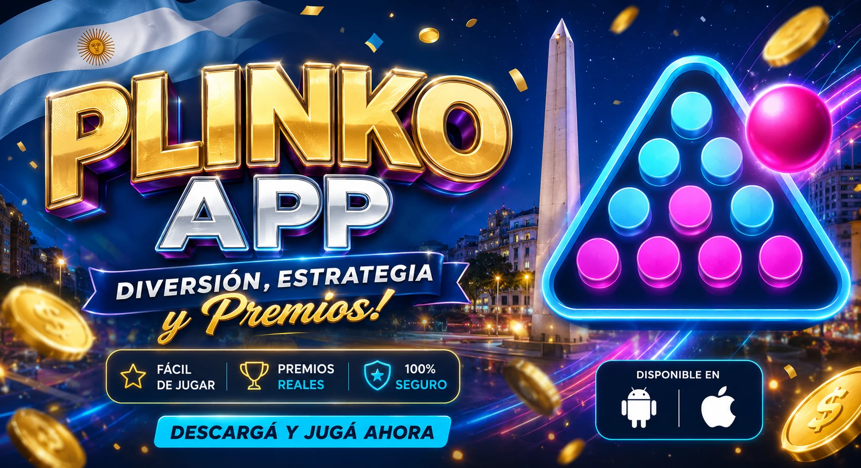 Banner móvil con referencia a descarga de la app