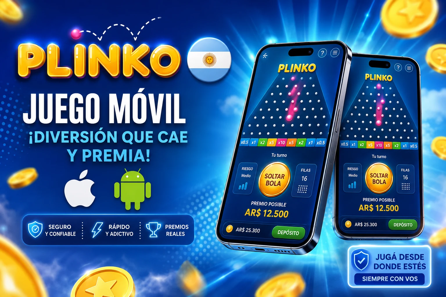 Celulares con tablero de juego en pantalla
